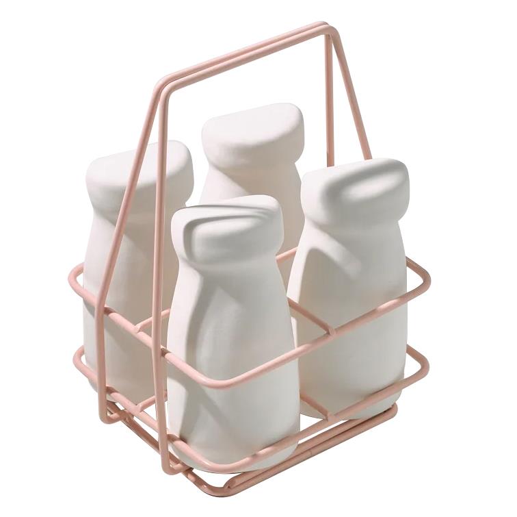 Simon Lewis Wards Milk Crate + 4 Bottles